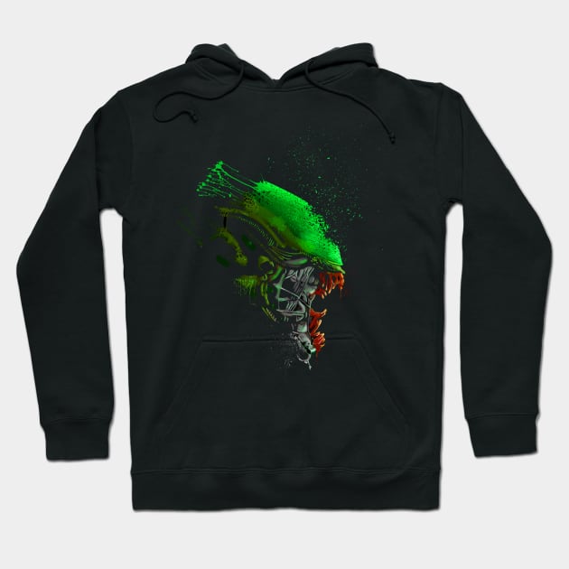 Xeno Splat Hoodie by sullyink